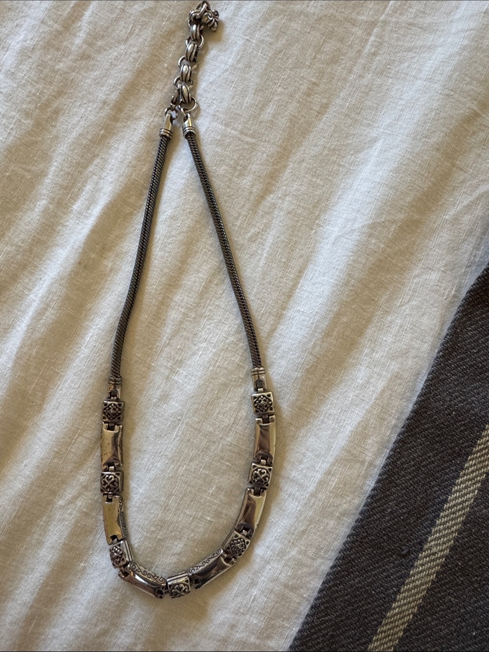 Vintage Brighton Geometric Necklace